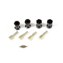Absima Alu Spurverbreiterung für Crawler 20mm schwarz (4)