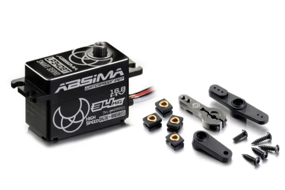 Absima Digital Brushless Crawler-Spec. Servo LP34DBT HV 3S/4S Alu Waterproof