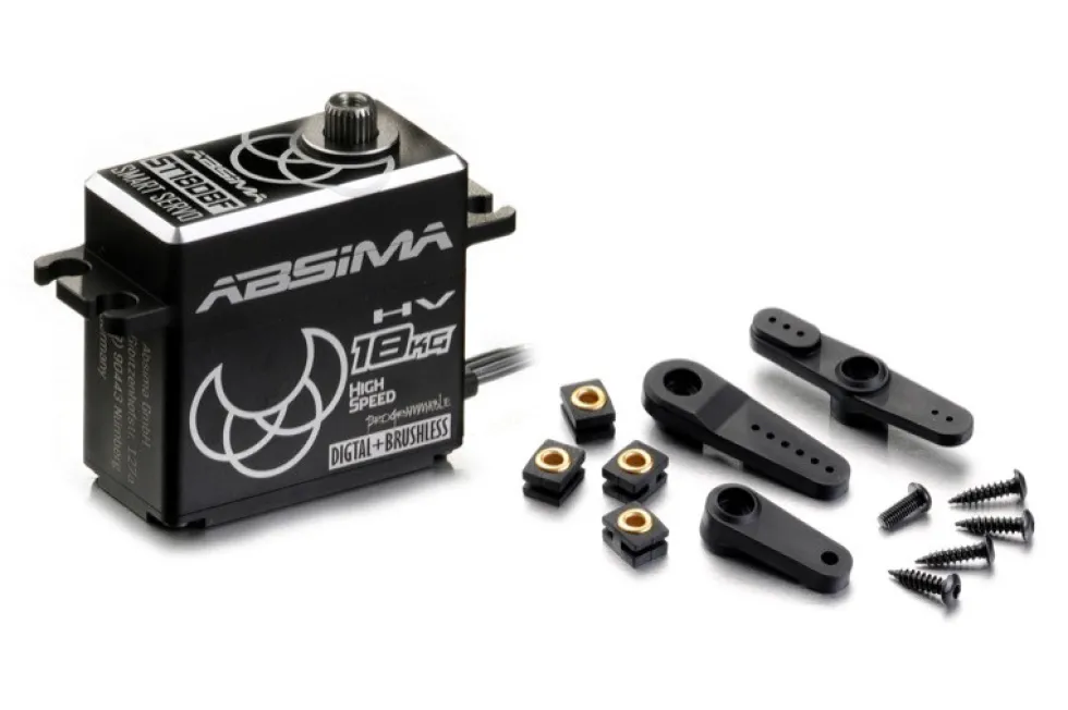 Absima Digital Brushless Servo ST18DBF HV 18kg Alu-Gehäuse Race-Spec.