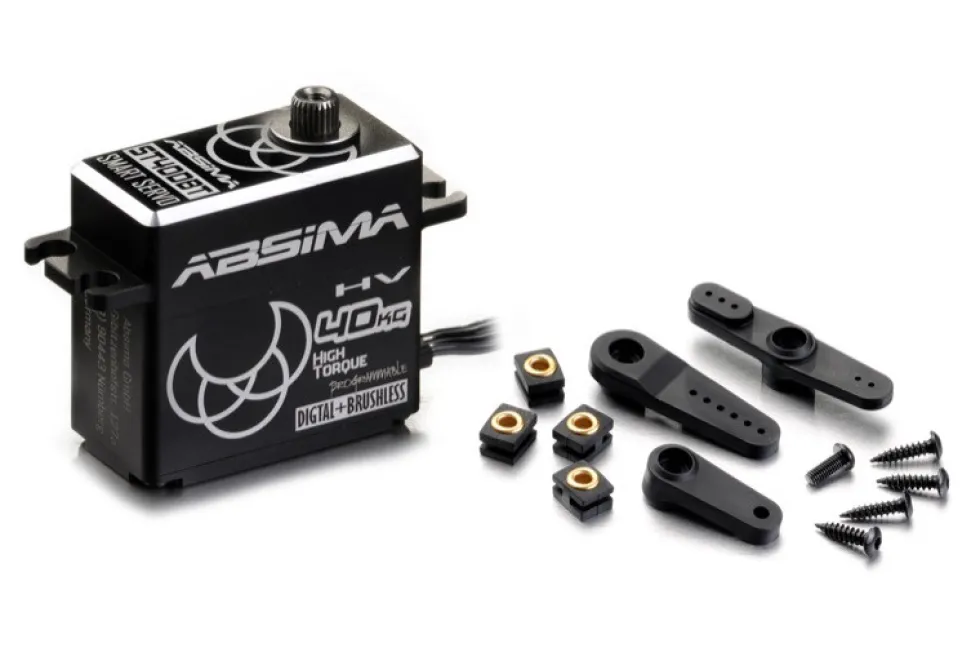 Absima Digital Brushless Servo ST40DBT HV 40kg Alu-Gehäuse Race-Spec.