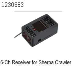 Absima 1230683 6-Kanal Empfänger für CR3.4 Sherpa / Khamba