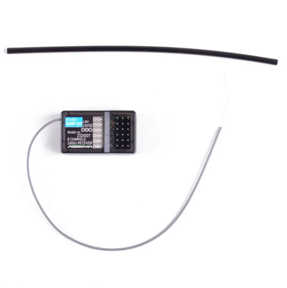 Absima 6-Kanal Empfänger R6WP-GYRO 2.4 GHz mit Gyro