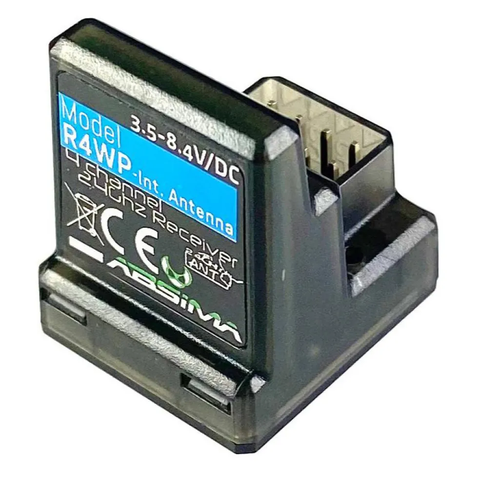 Absima 4-Kanal Empfänger R4WP Int. Antenne 2.4GHz
