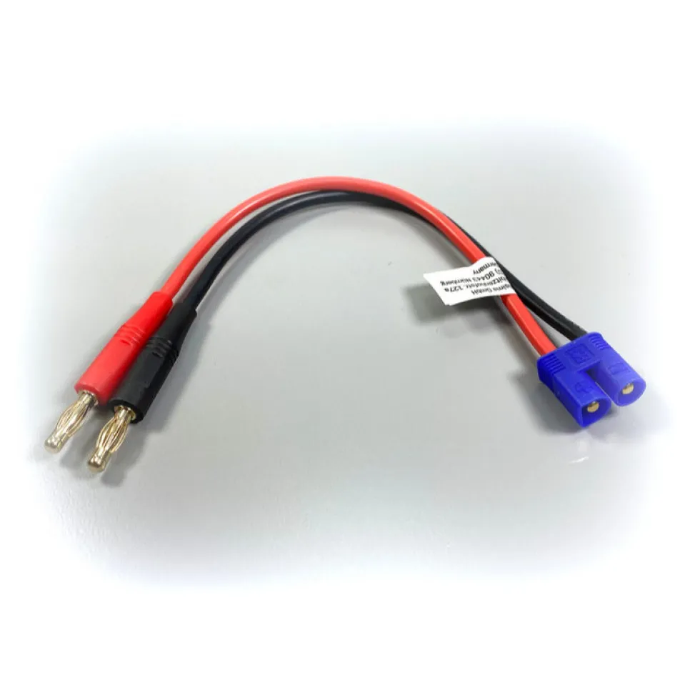 Absima Ladekabel Banane 4mm auf EC3-Stecker