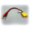 Absima Ladekabel Banane 4mm auf XT90-Stecker
