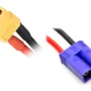 Absima Ladekabel XT60 auf EC5 15cm