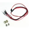 Absima LED Set weiß/rot mit Alu LED-Halterung