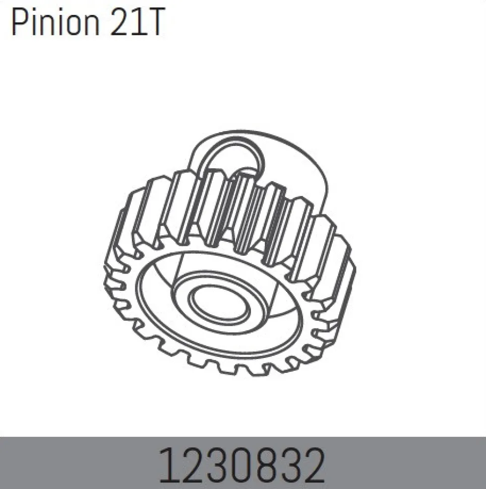 Absima Motorritzel 21Z 48dp