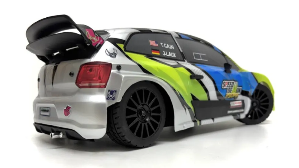 Absima Rally Car Speed Demon white 4WD BL RTR 1:12
