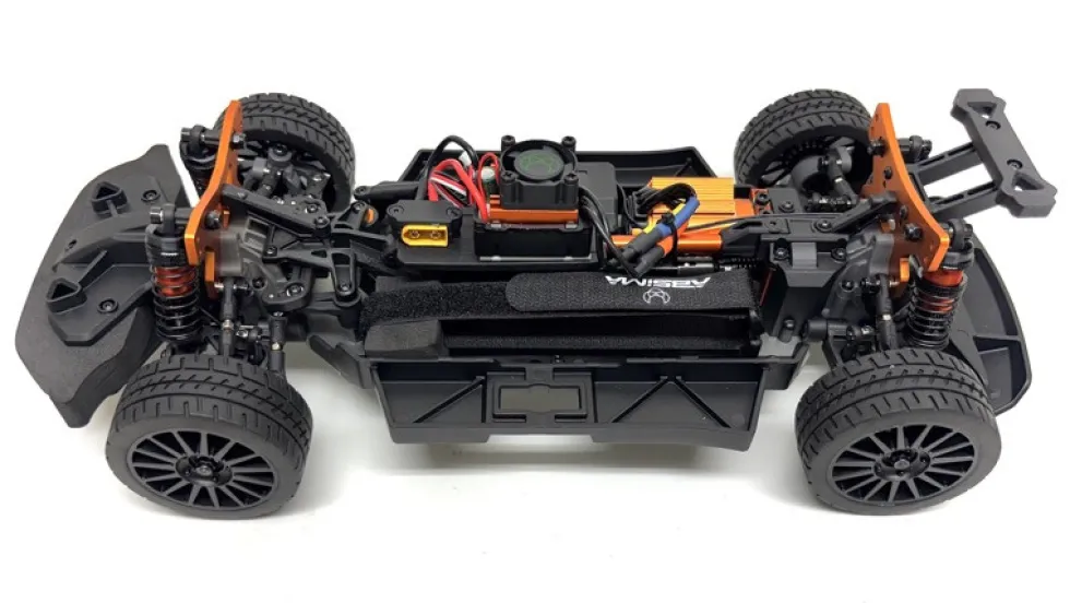 Absima Rally Car Speed Demon white 4WD BL RTR 1:12