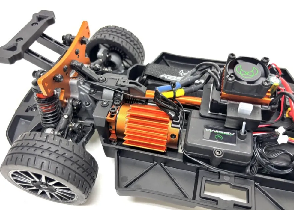 Absima Speed Demon Rally Car 4WD BL RTR 1:12 Rot