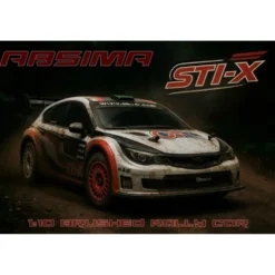 Absima STi-X Rally-Car Brushed 4WD RTR 1:10 (mit NiMH-Akku 2000mAh)