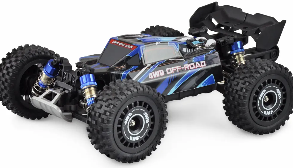 Amewi Hyper GO Buggy Brushless 3S 4WD 1:16 RTR blau