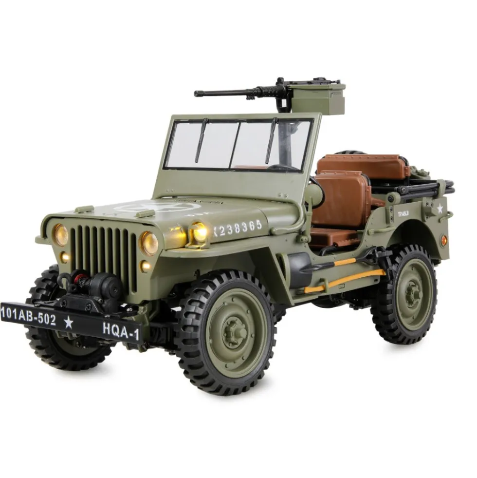 Amewi Jeep Willys MB Scale Crawler 4WD 1:14 RTR grün