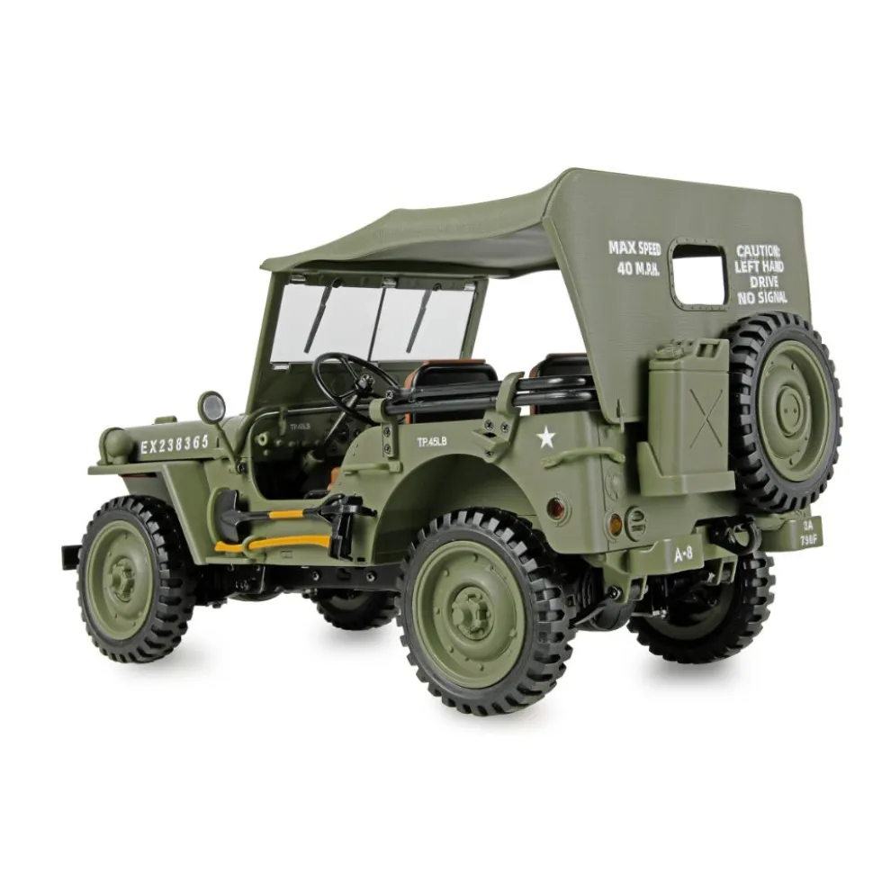Amewi Jeep Willys MB Scale Crawler 4WD 1:14 RTR grün