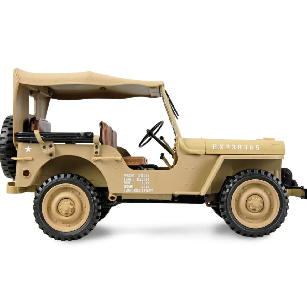 Amewi Jeep Willys MB Scale Crawler 4WD 1:14 RTR sand