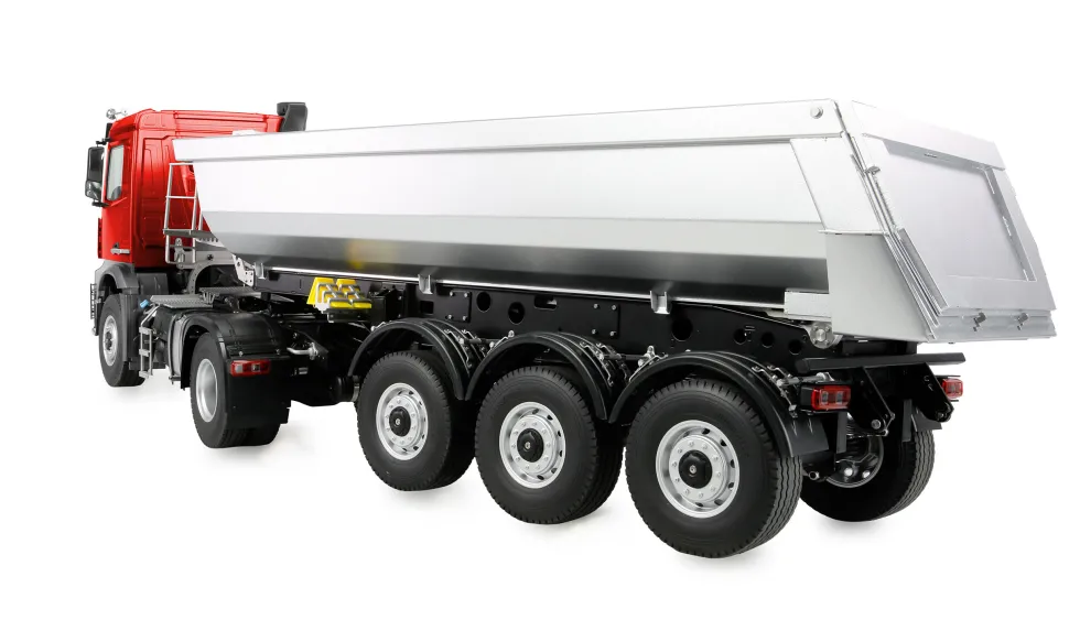Amewi Mercedes-Benz Arocs Sattelzug mit Kippauflieger 4x4 1:14 RTR rot