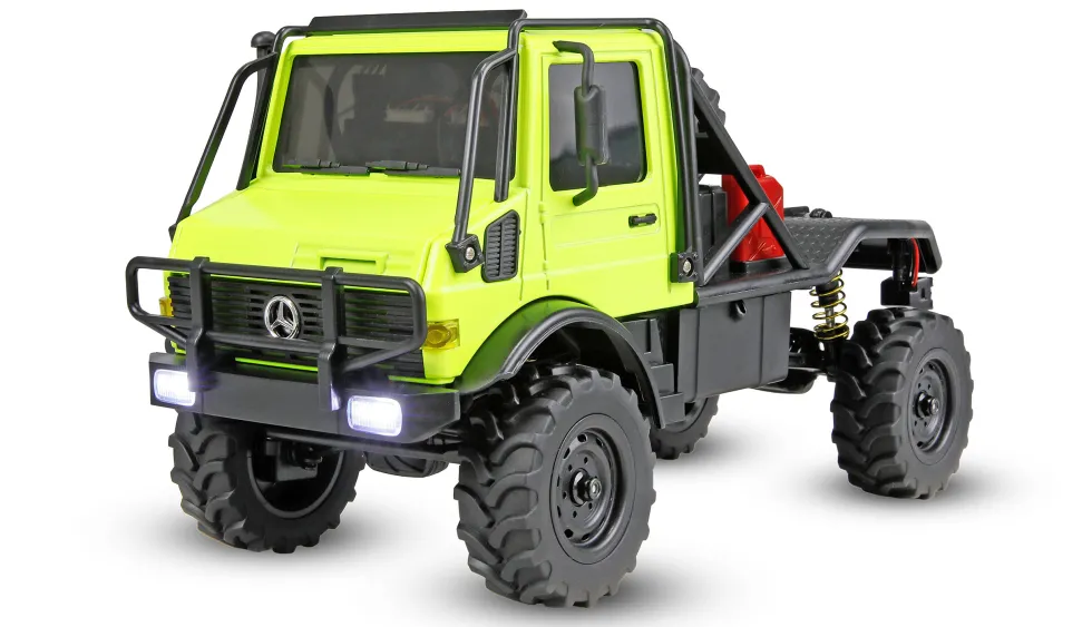 Amewi Mercedes-Benz Unimog U4000 Scale Crawler 4WD 1:18 RTR grün