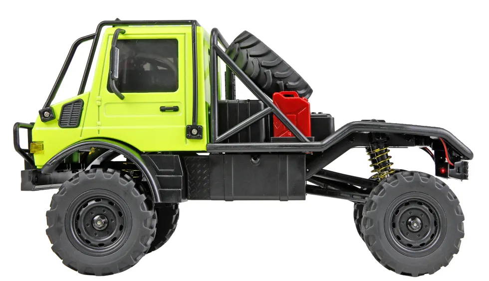 Amewi Mercedes-Benz Unimog U4000 Scale Crawler 4WD 1:18 RTR grün