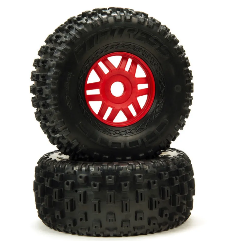 Arrma ARA550065 dBoots Komplettrad Fortress Rot (2)