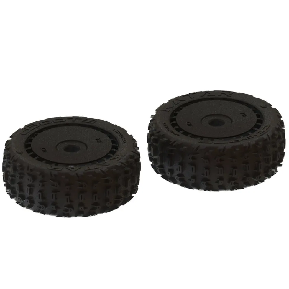 Arrma ARA550058 Komplettrad dBoots Katar B 6S schwarz (2)