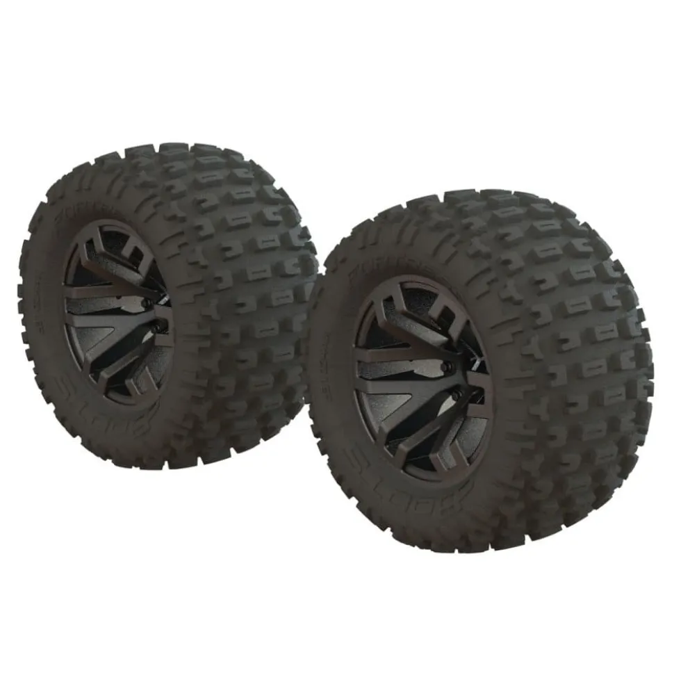 Arrma ARA550086 Komplettrad dBoots Fortress MT Gun Metal (2)