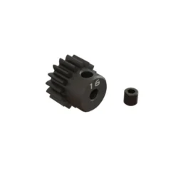 Arrma ARA311078 Stahl Ritzel CNC-gefräst 16T 0.8 Mod 3,175 mm Bohrung