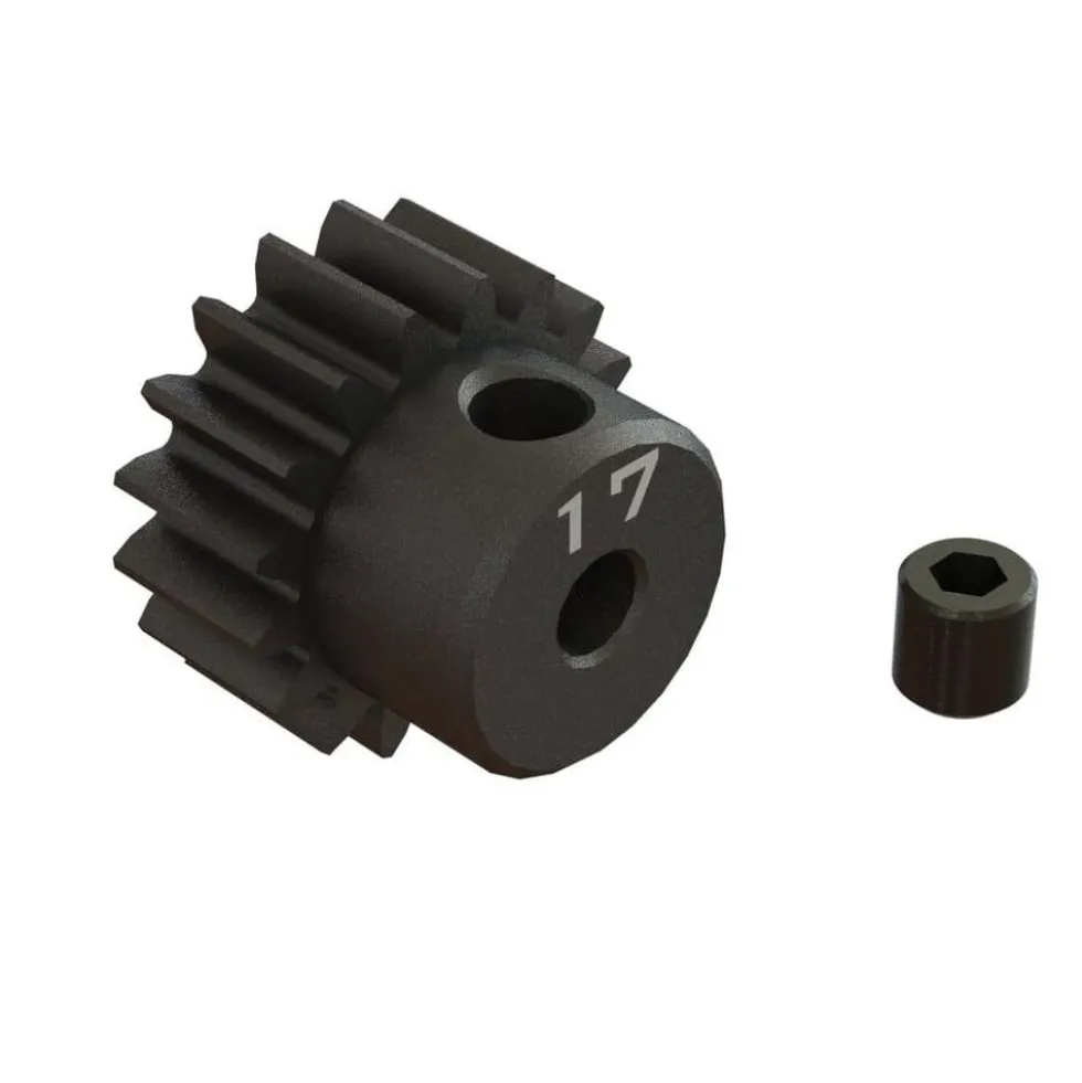 Arrma ARA311079 Stahl Ritzel CNC-gefräst 17T 0.8 Mod 3,175 mm Bohrung