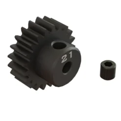 Arrma ARA311083 Stahl Ritzel CNC-gefräst 21T 0.8 Mod 3,175 mm Bohrung