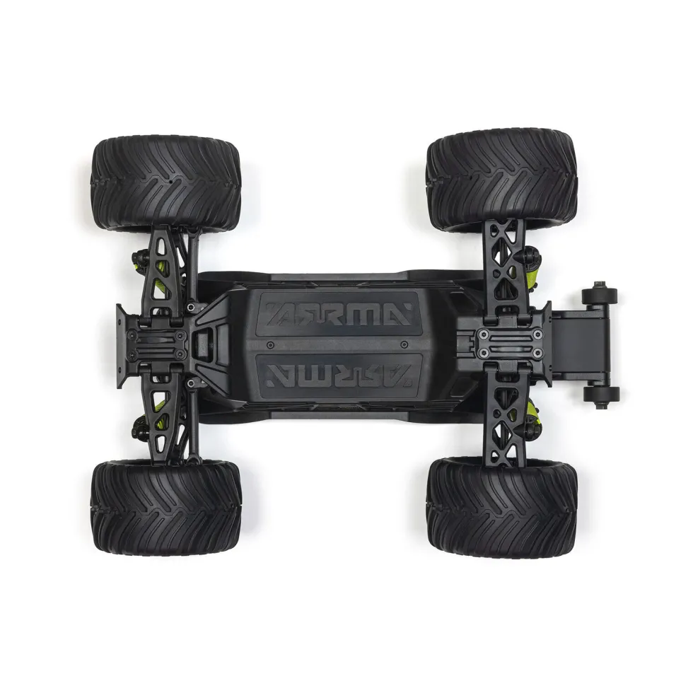 Arrma Gorgon Grom Mega 380 Brushed 4x4 Monster Truck RTR 1:16 gelb