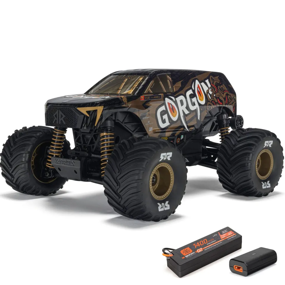 Arrma Gorgon Grom Mega 380 Brushed 4x4 Monster Truck RTR 1:16 bronze