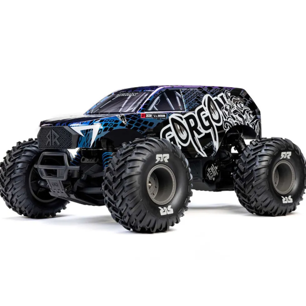 Arrma Gorgon 223S 2WD RTR Brushless Monster Truck 1:10 Blau/Schwarz