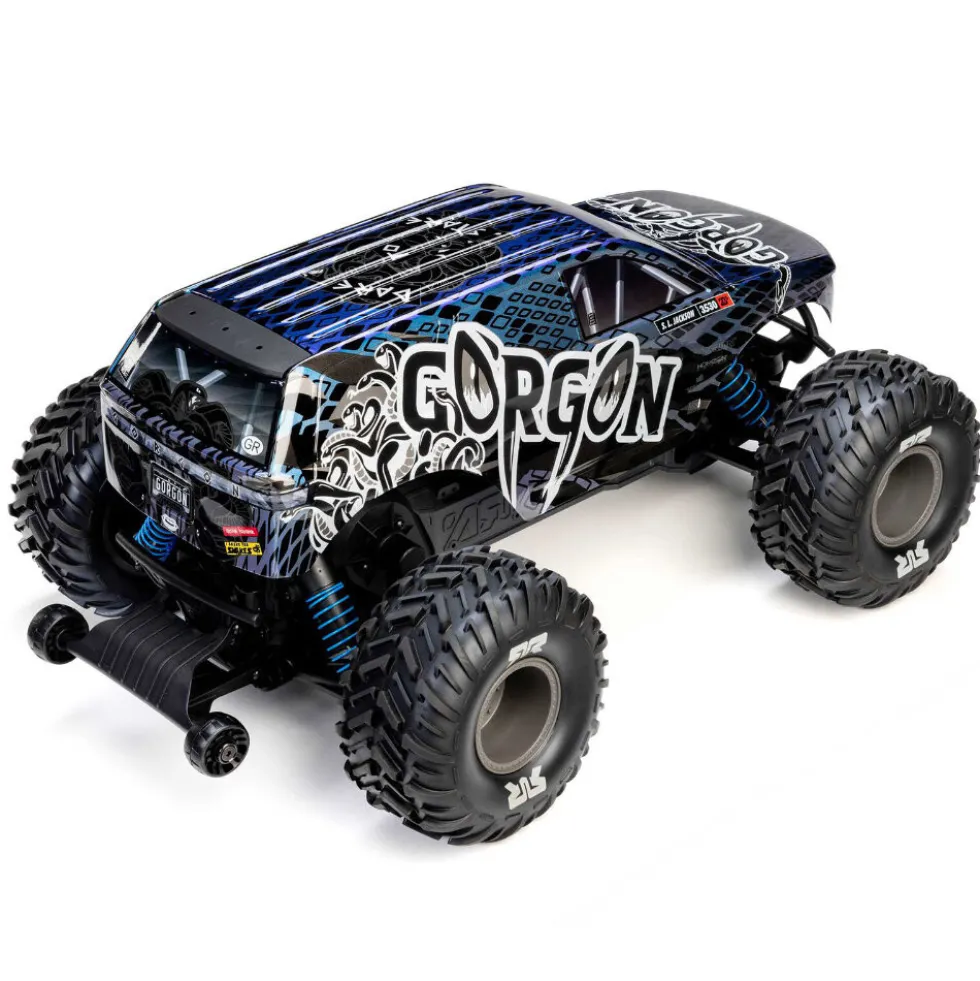 Arrma Gorgon 223S 2WD RTR Brushless Monster Truck 1:10 Blau/Schwarz