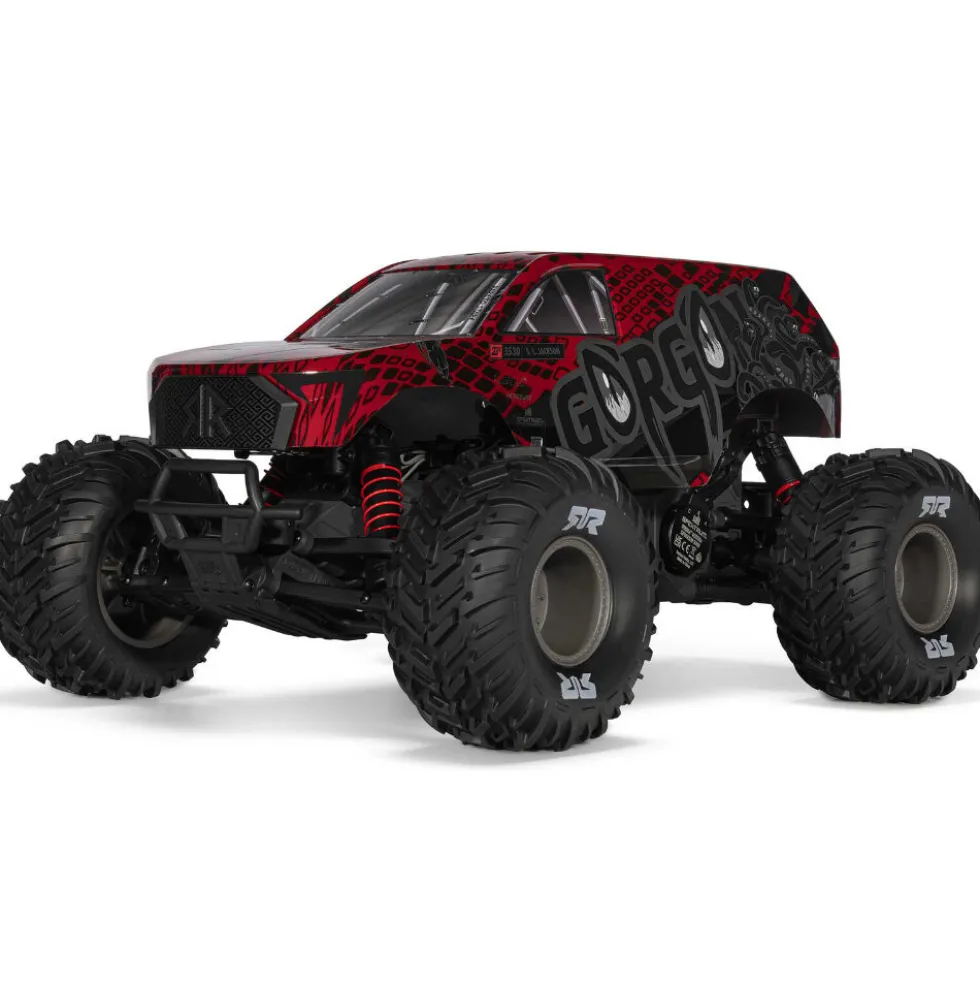 Arrma Gorgon 223S 2WD RTR Brushless Monster Truck 1:10 Red/Black