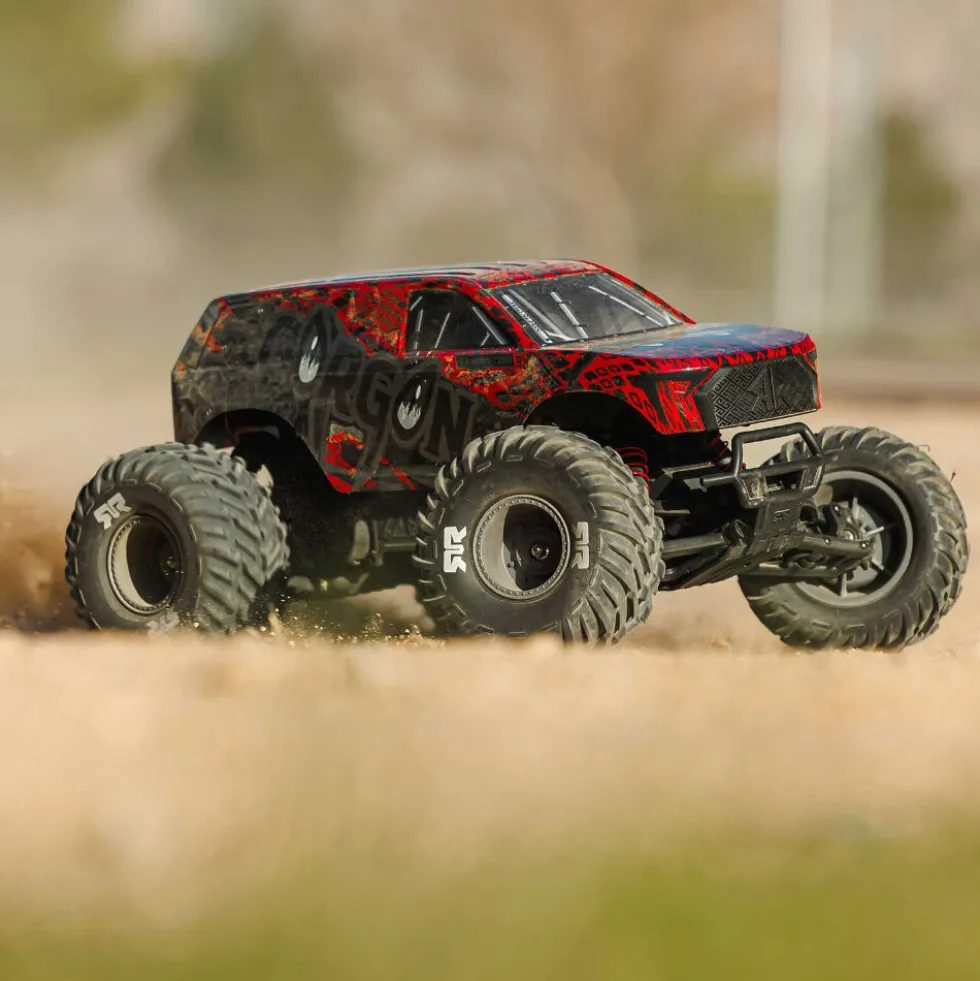 Arrma Gorgon 223S 2WD RTR Brushless Monster Truck 1:10 Red/Black