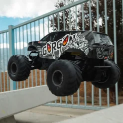 Arrma Gorgon 4X2 Mega 550 Brushed Monster Truck RTR 1:10 gun metal