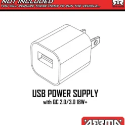 Arrma Gorgon 4X2 Mega 550 Brushed Monster Truck RTR 1:10 gun metal