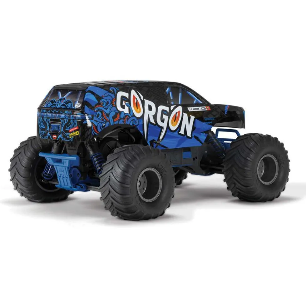 Arrma Gorgon 4X2 Mega 550 Brushed Monster Truck RTR 1:10 Blue
