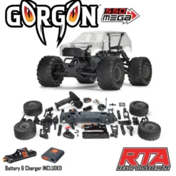 Arrma Gorgon 4X2 Mega 550 Brushed Monster Truck Bausatz 1:10 (mit Akku&/ Lader)