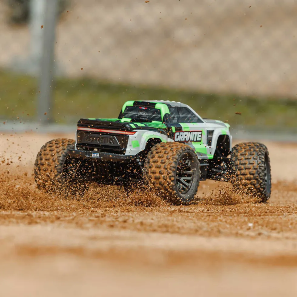 Arrma Granite MEGA 665 4X4 Brushed Monster Truck 1:10 RTR Grün