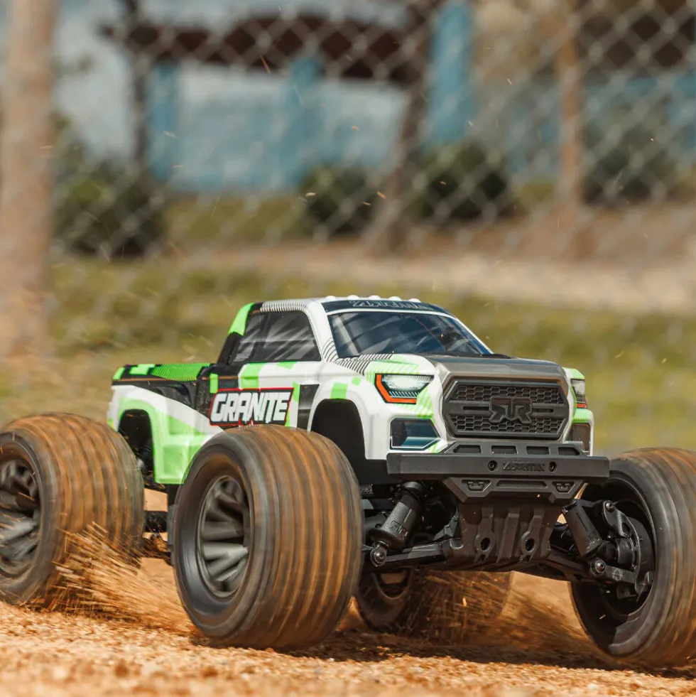 Arrma Granite MEGA 665 4X4 Brushed Monster Truck 1:10 RTR Grün