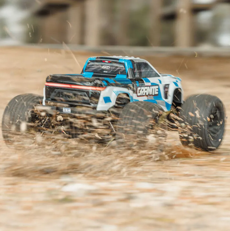 Arrma Granite MEGA 665 4X4 Brushed Monster Truck 1:10 RTR Blau
