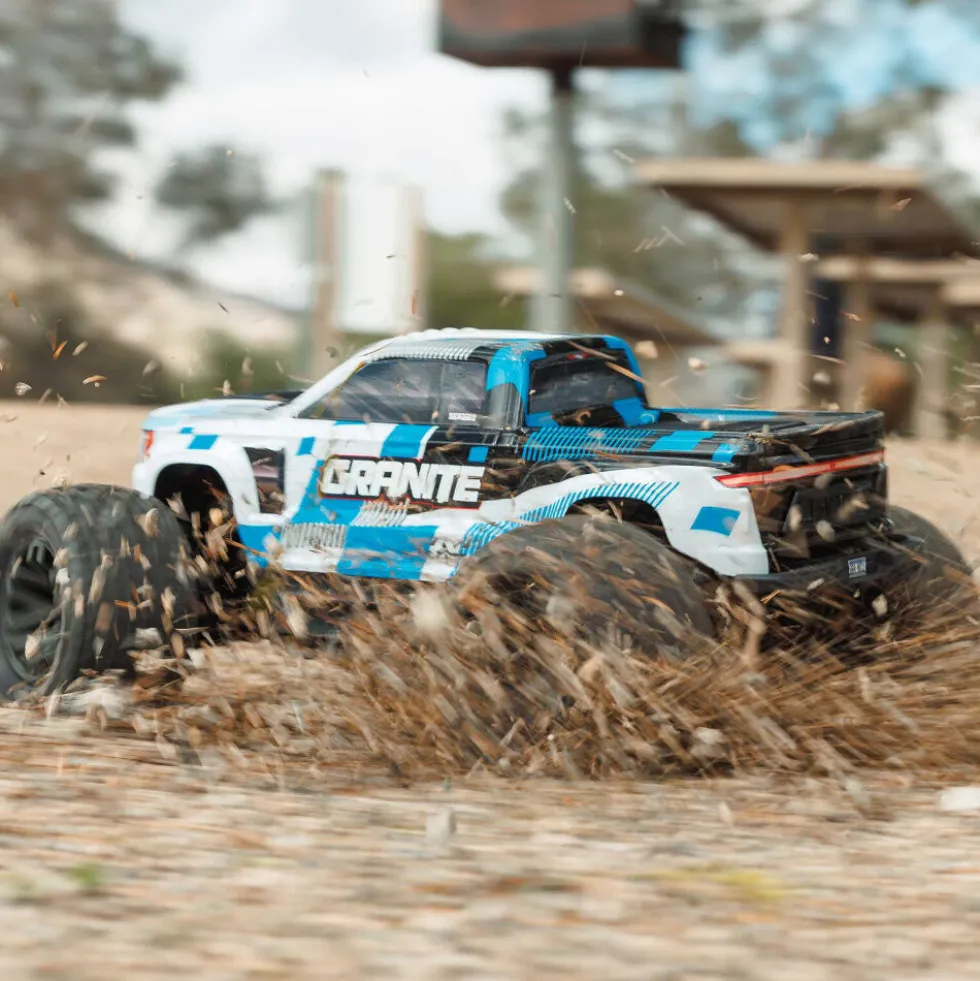 Arrma Granite MEGA 665 4X4 Brushed Monster Truck 1:10 RTR Blau