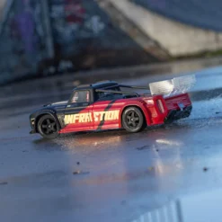 Arrma Infraction 223S DSC 4X4 RTR Brushless All-Road Street Bash Truck 1:8 Schwarz/Rot