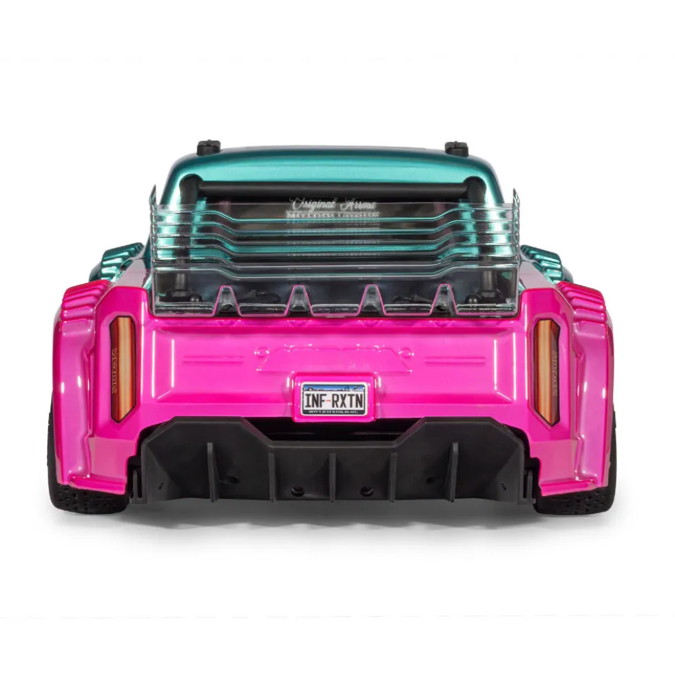 Arrma Infraction 223S DSC 4X4 RTR Brushless All-Road Street Bash Truck 1:8 Teal/Pink