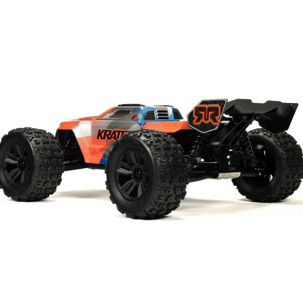 Arrma Kraton 6S 4x4 Brushless Speed Truck RTR 1:8 Blau/Orange