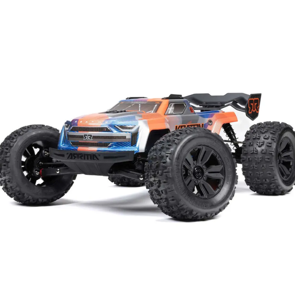 Arrma Kraton 6S 4x4 Brushless Speed Truck RTR 1:8 Blau/Orange