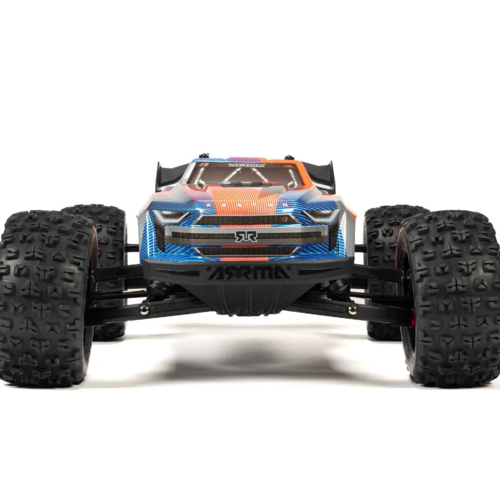 Arrma Kraton 6S 4x4 Brushless Speed Truck RTR 1:8 Blau/Orange