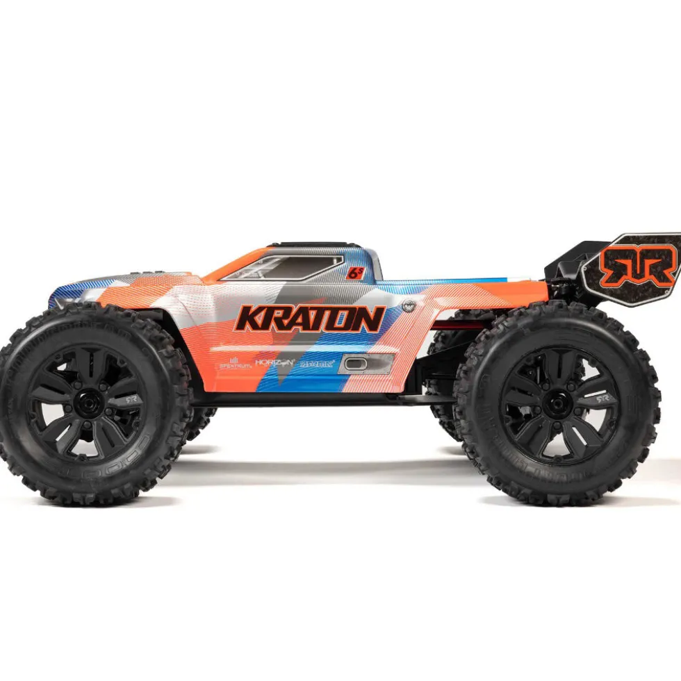 Arrma Kraton 6S 4x4 Brushless Speed Truck RTR 1:8 Blau/Orange