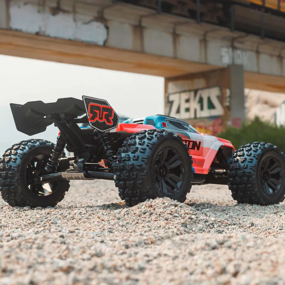 Arrma Kraton 6S 4x4 Brushless Speed Truck RTR 1:8 Blau/Orange
